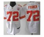 nike nfl jerseys kansas city chiefs #72 eric fisher white [Elite]