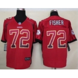 nike nfl jerseys kansas city chiefs #72 fisher red[Elite drift fashion]