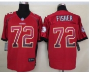 nike nfl jerseys kansas city chiefs #72 fisher red[Elite drift fashion]