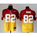 nike nfl jerseys kansas city chiefs #82 bowe red-yellow[Elite drift fashion][second version]