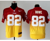 nike nfl jerseys kansas city chiefs #82 bowe red-yellow[Elite drift fashion][second version]