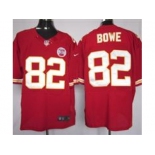 nike nfl jerseys kansas city chiefs #82 bowe red[elite]