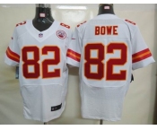 nike nfl jerseys kansas city chiefs #82 bowe white[elite]