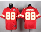 nike nfl jerseys kansas city chiefs #88 gonzalez red[Elite]