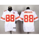 nike nfl jerseys kansas city chiefs #88 gonzalez white[Elite]