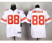 nike nfl jerseys kansas city chiefs #88 gonzalez white[Elite]