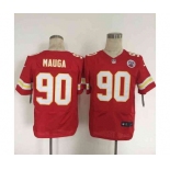 nike nfl jerseys kansas city chiefs #90 mauga red[Elite][mauga]