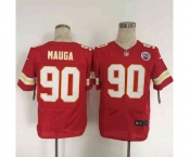 nike nfl jerseys kansas city chiefs #90 mauga red[Elite][mauga]