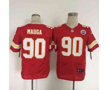 nike nfl jerseys kansas city chiefs #90 mauga red[Elite][mauga]