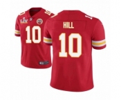 Kansas City Chiefs #10 Tyreek Hill Red 2021 Super Bowl LV Jersey