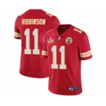 Kansas City Chiefs #11 Demarcus Robinson Red 2021 Super Bowl LV Jersey