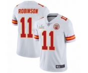 Kansas City Chiefs #11 Demarcus Robinson White Super Bowl LV Jersey