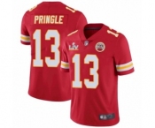 Kansas City Chiefs #13 Byron Pringle Red 2021 Super Bowl LV Jersey