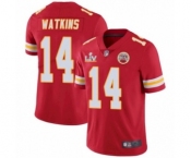 Kansas City Chiefs #14 Sammy Watkins Red 2021 Super Bowl LV Jersey