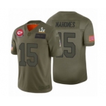 Kansas City Chiefs #15 Patrick Mahomes II Camo Super Bowl LV Jersey