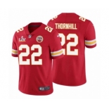 Kansas City Chiefs #22 Juan Thornhill Red 2021 Super Bowl LV Jersey