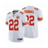 Kansas City Chiefs #22 Juan Thornhill White 2021 Super Bowl LV Jersey