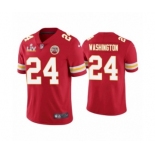 Kansas City Chiefs #24 DeAndre Washington Red Super Bowl LV Jersey