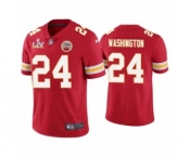 Kansas City Chiefs #24 DeAndre Washington Red Super Bowl LV Jersey