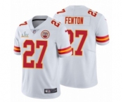 Kansas City Chiefs #27 Rashad Fenton White 2021 Super Bowl LV Jersey