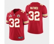 Kansas City Chiefs #32 Tyrann Mathieu Red 2021 Super Bowl LV Jersey