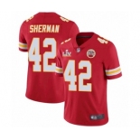 Kansas City Chiefs #42 Anthony Sherman Red 2021 Super Bowl LV Jersey