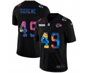 Kansas City Chiefs #49 Daniel Sorensen Men's Nike Multi-Color Black 2020 NFL Crucial Catch Vapor Untouchable Limited Jersey