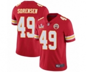 Kansas City Chiefs #49 Daniel Sorensen Red 2021 Super Bowl LV Jersey