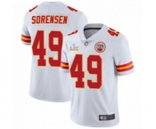 Kansas City Chiefs #49 Daniel Sorensen White 2021 Super Bowl LV Jersey