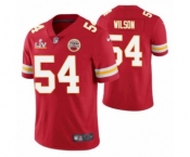 Kansas City Chiefs #54 Damien Wilson Red 2021 Super Bowl LV Jersey