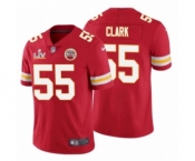 Kansas City Chiefs #55 Frank Clark Red 2021 Super Bowl LV Jersey