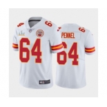 Kansas City Chiefs #64 Mike Pennel White 2021 Super Bowl LV Jersey