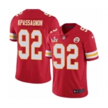 Kansas City Chiefs #92 Tanoh Kpassagnon Red 2021 Super Bowl LV Jersey