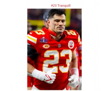 Men Kansas City Chiefs Drue Tranquill #23 Vapor Limited Super Bowl Jersey