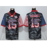 Men Nike Kansas City Chiefs #15 Mahomes 2020 USA Nike Camo Salute to Service Limited Jersey