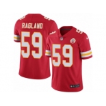 Men Nike Kansas City Chiefs #59 Reggie Ragland Red Team Color Vapor Untouchable Limited Player NFL Jersey