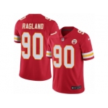 Men Nike Kansas City Chiefs #90 Reggie Ragland Red Team Color Vapor Untouchable Limited Player NFL Jersey