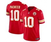 Men’s Kansas City Chiefs #10 Isiah Pacheco Red 2023 F.U.S.E. Vapor Untouchable Limited Football Stitched Jersey