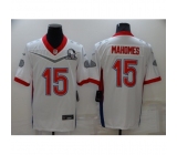 Men's Kansas City Chiefs #15 Patrick Mahomes Nike White 2022 AFC Pro Bowl Game Jersey