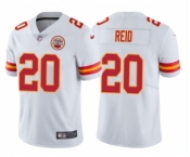 Men's Kansas City Chiefs #20 Justin Reid White Vapor Limited Football Jersey Stitched