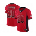 Men's Kansas City Chiefs #20 Morris Claiborne Limited Red Rush Drift Fashion Football Jersey