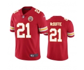 Men's Kansas City Chiefs #21 Trent McDuffie Red Vapor Untouchable Limited Stitched Football Jersey