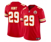 Men’s Kansas City Chiefs #29 Kareem Hunt Red 2024 F.U.S.E Vapor Untouchable Limited Stitched Football Jersey