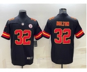 Men's Kansas City Chiefs #32 Nick Bolton Black Vapor Untouchable Limited Stitched Football Jersey