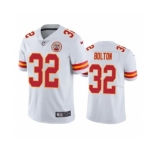 Men's Kansas City Chiefs #32 Nick Bolton White Vapor Untouchable Limited Stitched NFL Jersey