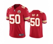 Men's Kansas City Chiefs #50 Willie Gay Jr. Red Vapor Untouchable Limited Stitched Football Jersey