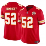 Men’s Kansas City Chiefs #52 Creed Humphrey Red 2024 F.U.S.E Vapor Untouchable Limited Stitched Football Jersey