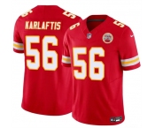 Men’s Kansas City Chiefs #56 George Karlaftis Red 2024 F.U.S.E Vapor Untouchable Limited Stitched Football Jersey