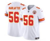 Men’s Kansas City Chiefs #56 George Karlaftis White 2024 F.U.S.E Vapor Untouchable Limited Stitched Football Jersey