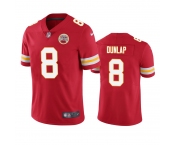 Men's Kansas City Chiefs #8 Dunlap Red Vapor Untouchable Limited Stitched Football Jersey